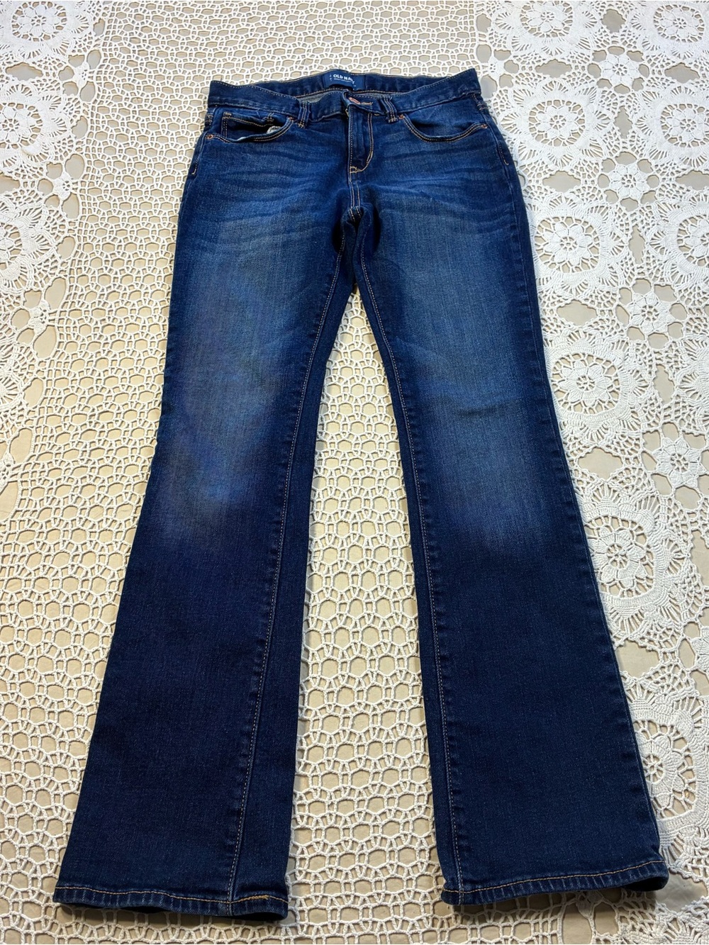 Old Navy Girl’s 12 Regular Indigo Flare Jeans Bootcut